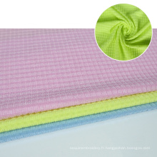 90 Polyester 10 Spandex Doris Rible Tissu de tricote de polyester